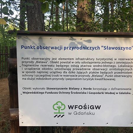 Dom Wakacyjny Zloto Polnocy Na Wylacznosc, Parking, Plac Zabaw, Tarasy Karwieńskie Błoto Dış mekan fotoğraf